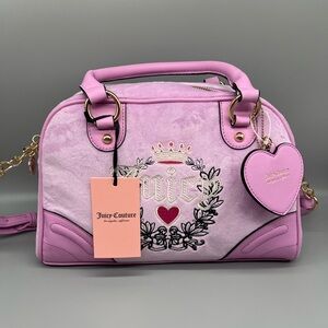 Juicy couture heritage bowler purse‎